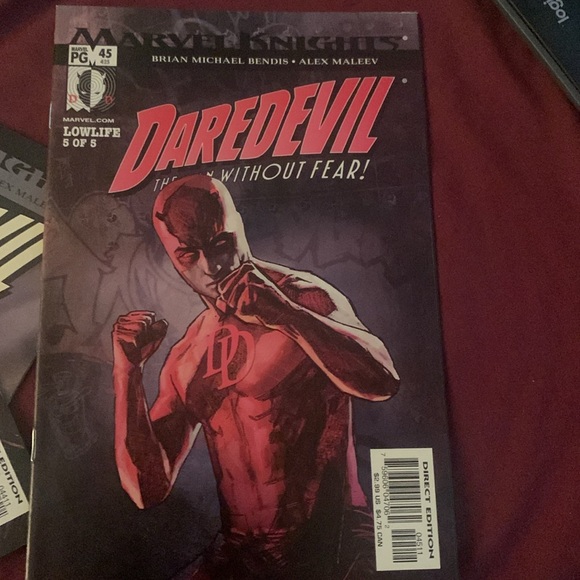 5 Daredevil Comics The Man Without Fear 41,42,43,44,45 - Picture 3 of 3